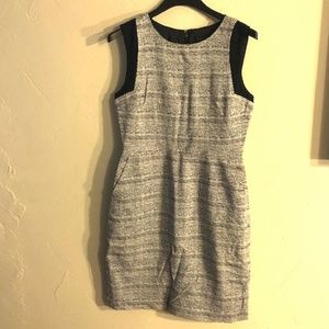 J. Crew Sheath Textured Tweed Dress SZ 8